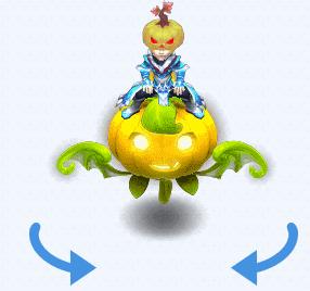 万圣节恐怖南瓜头,万圣节带上狐狸面具