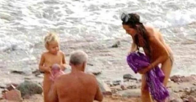 “最强产妇走红,下海游个泳顺便把娃生了,网友:公公接生?