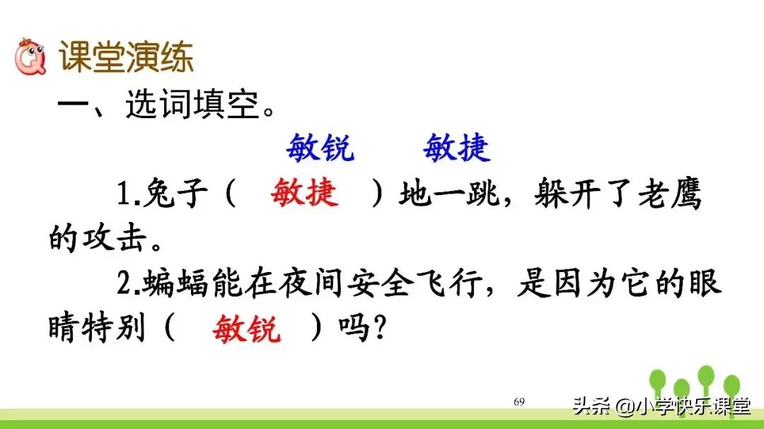 四年级上册语文蝙蝠和雷达课后题,部编版四年级上册语文蝙蝠和雷达