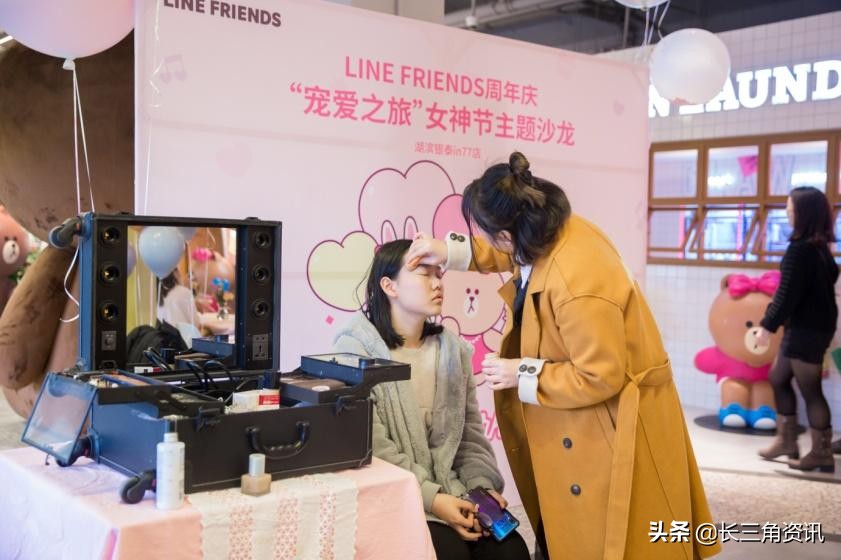 linefriends杭州快闪店,linefriends湖滨银泰