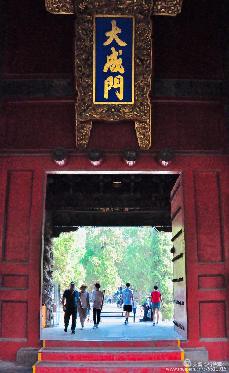 曲阜孔庙走马观花,曲阜孔庙朝圣