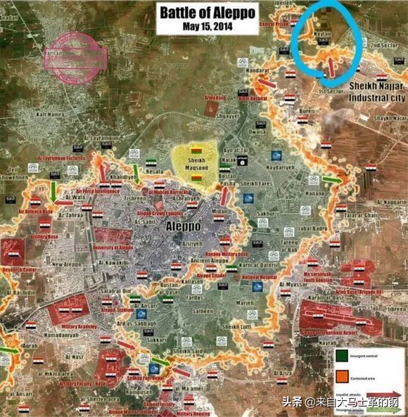 叙利亚阿勒颇监狱,阿勒颇监狱保卫战解说