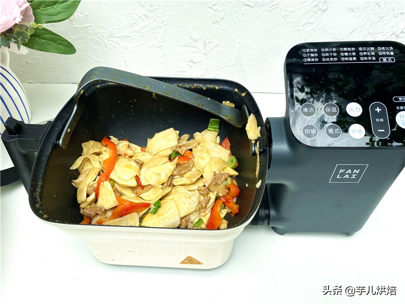 鲜笋干炒肉的做法大全家常,鲜笋炒肉加冻豆腐家常做法