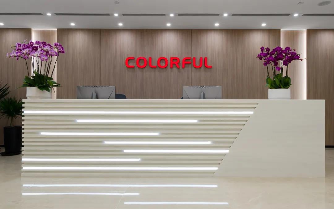 漂亮的前台布置设计图,前台接待台设计效果图