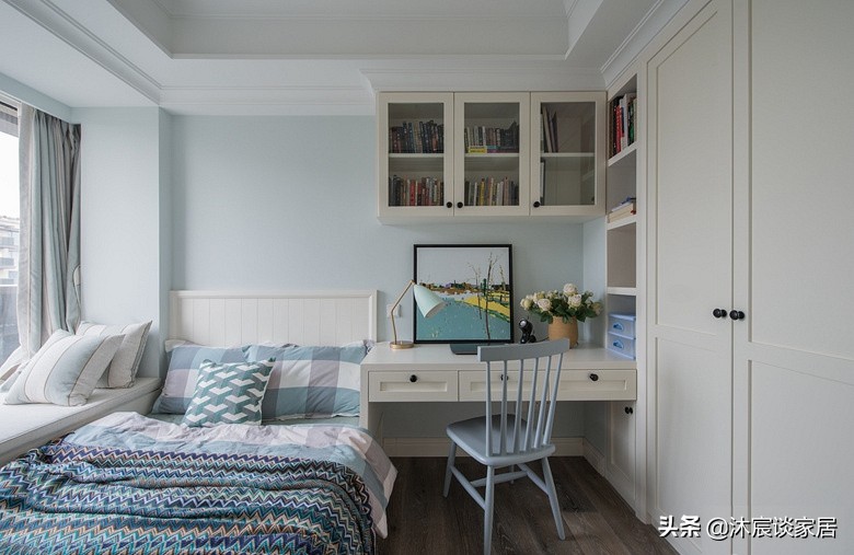 当北欧风格遇上新中式,北欧混搭美式小户型装修