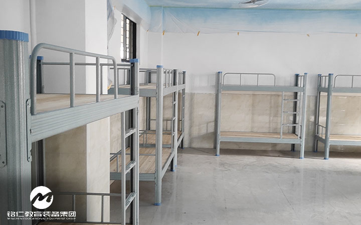 万万没想到湖南员工公寓床喷塑是这样的