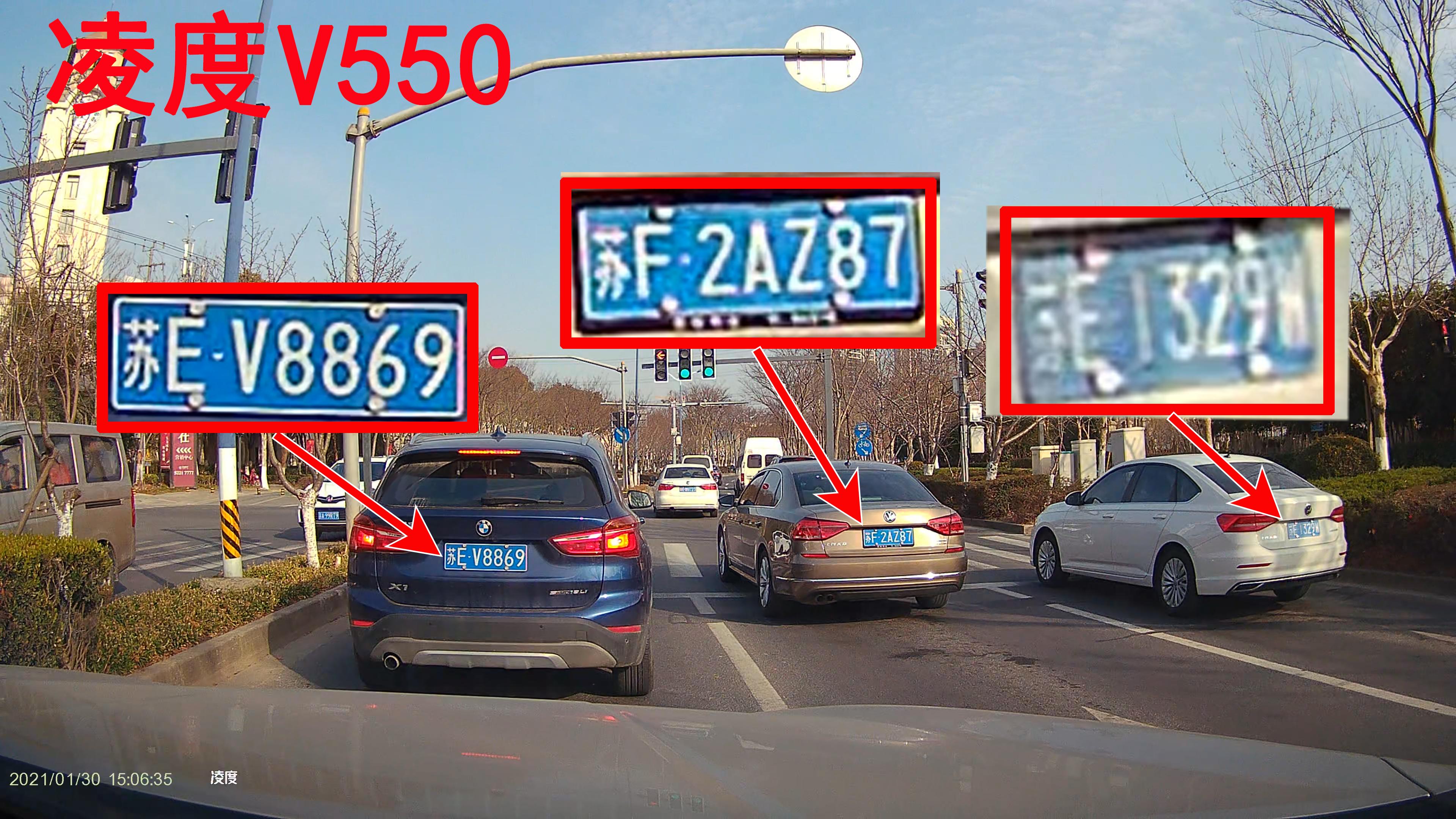 蕾橙测评实拍验证6款热门4K行车记录仪到底能不能拍清楚车牌？