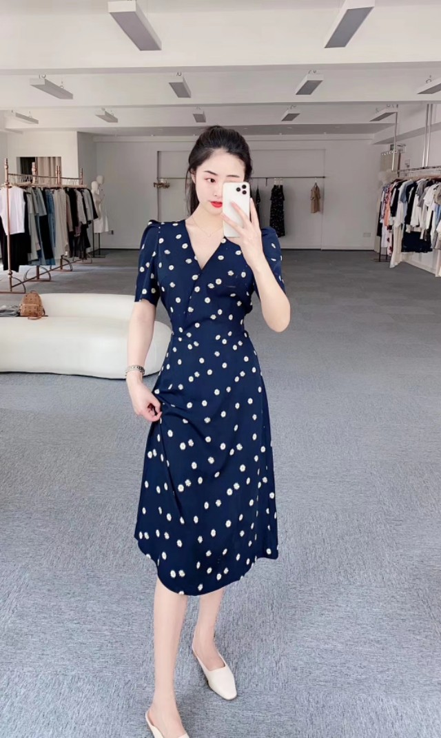 韩版小众设计感女裙,小众连衣裙夏季仙女裙