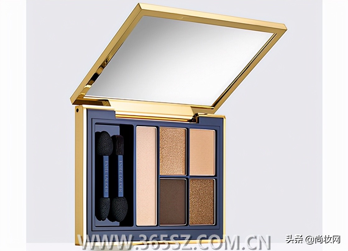 蓝色烟熏截断式眼妆单眼皮,单眼皮烟熏眼妆