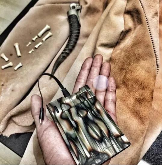 印尼富二代用儿童脊椎和鳄鱼舌头,24岁印尼富二代手拿爆人骨包