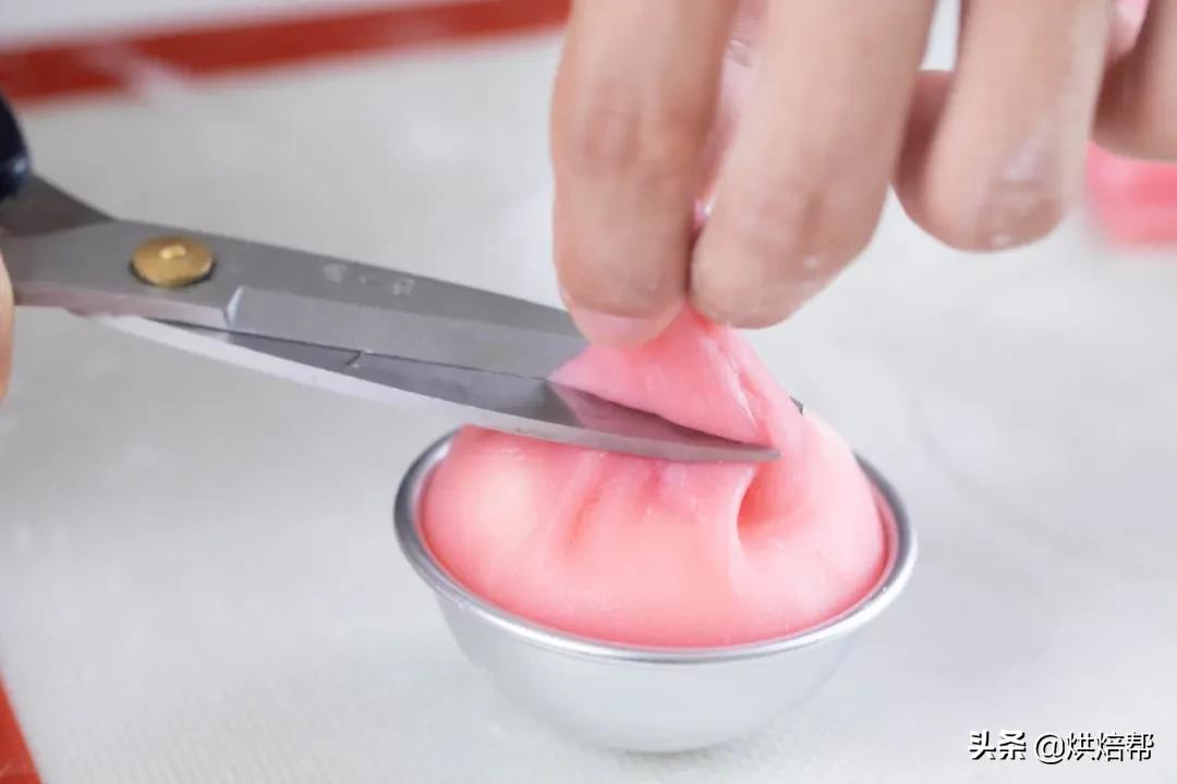 甜品教程超简单樱花粉雪媚娘 (水蜜桃雪媚娘的吃法)