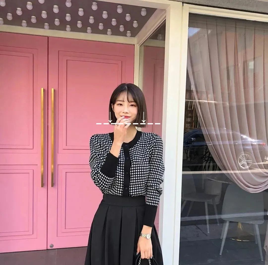 长头发显高显脸小发型,适合矮个子脸小的短发型