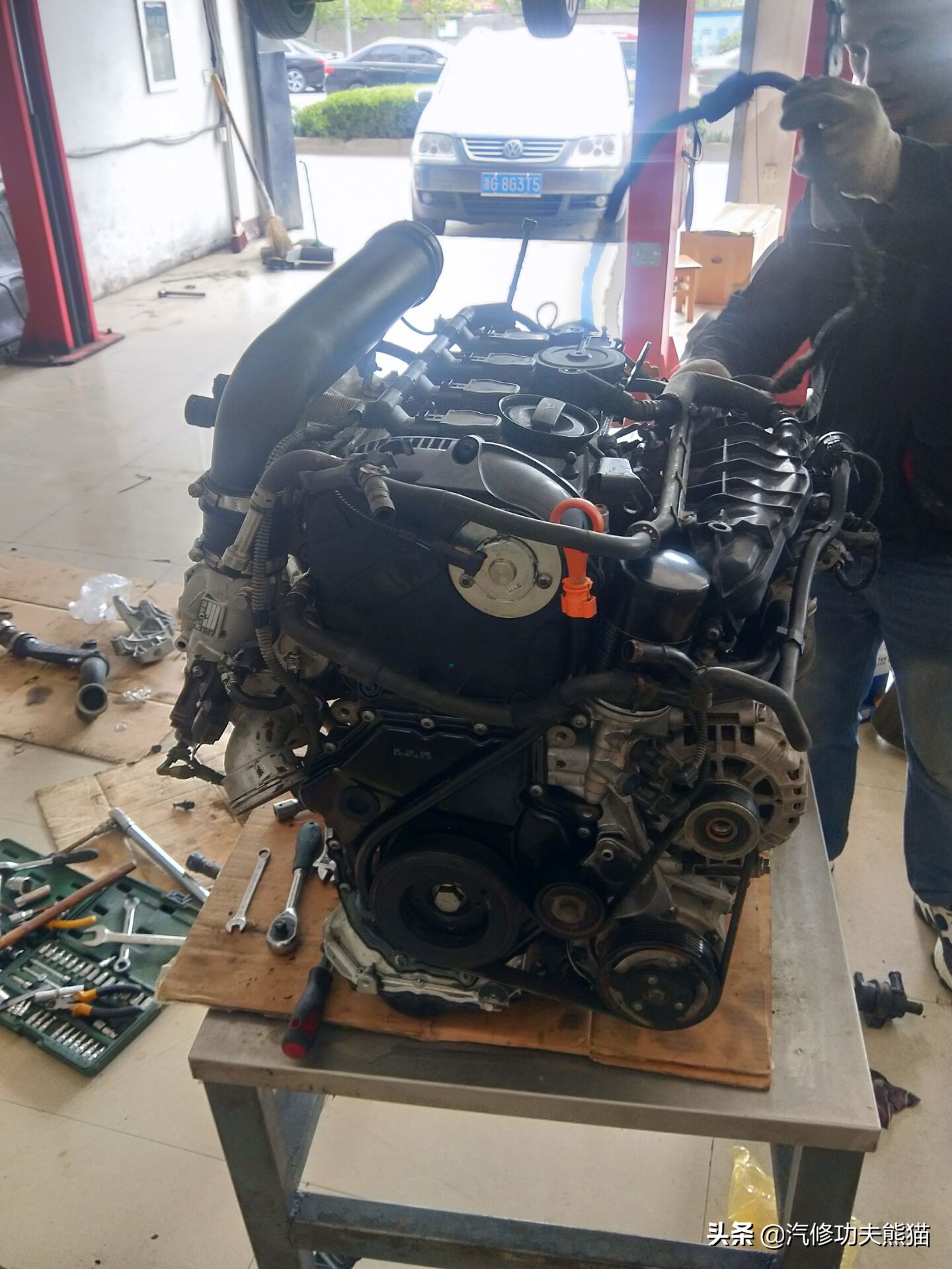 昊锐ea888二代换正时链条,昊锐ea888漏机油的地方是哪些