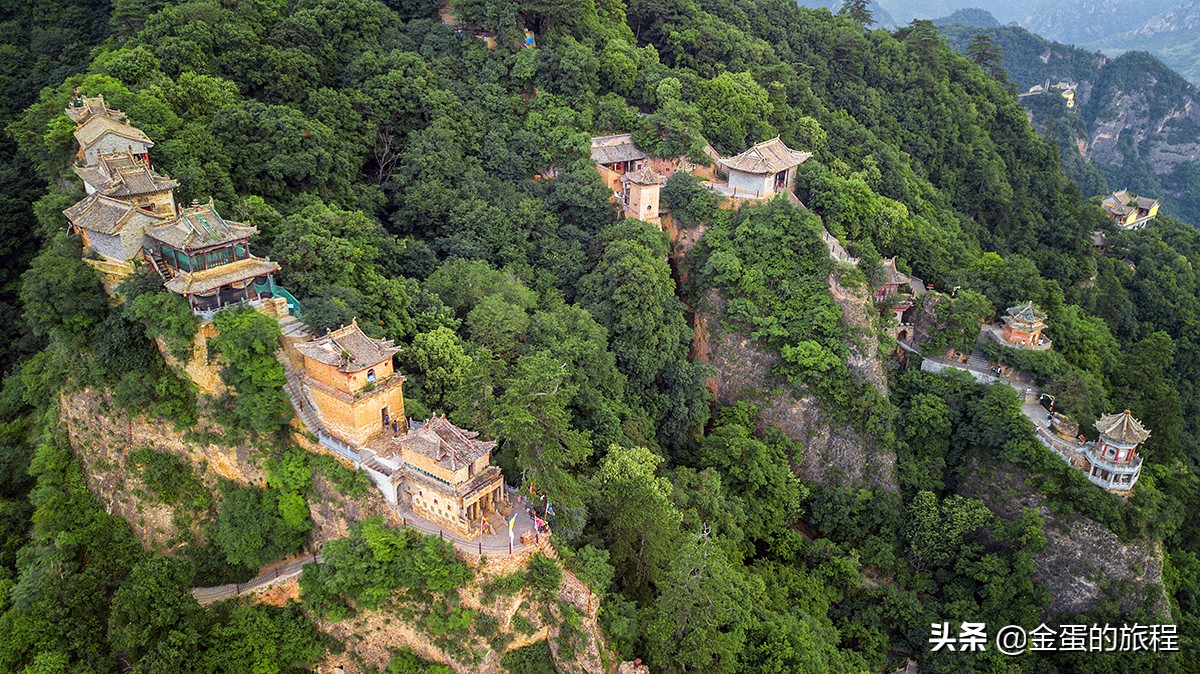 中国道教十大名山崆峒山景点图片,游览崆峒山道观走哪条路线