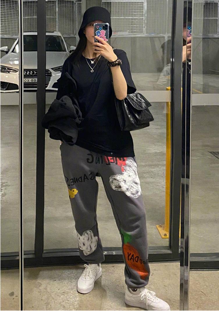 今年最洋气的阔腿裤垂感格子裤,百搭神裤阔腿裤显腿长拖地裤