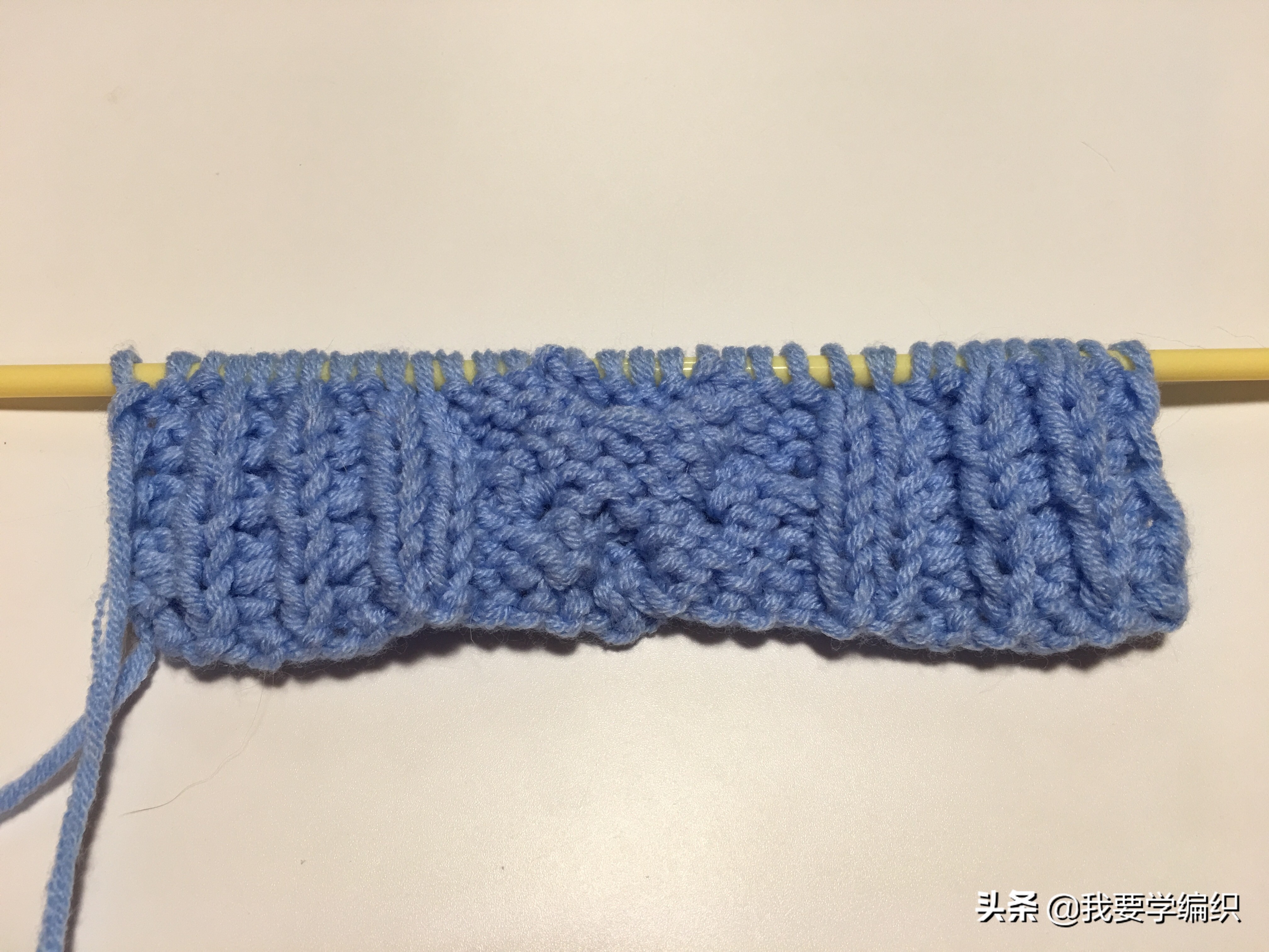 粗线织围巾花样大全,粗线织围巾的花样图解