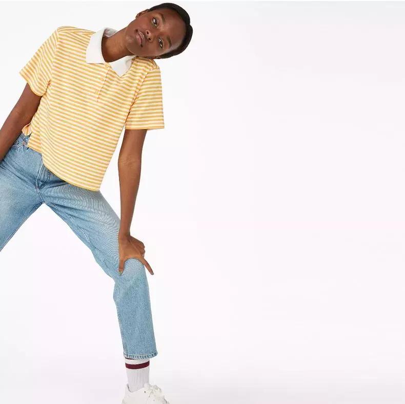 休闲t恤polo衫时髦减龄,新款polo衫清凉透气舒适经典百搭