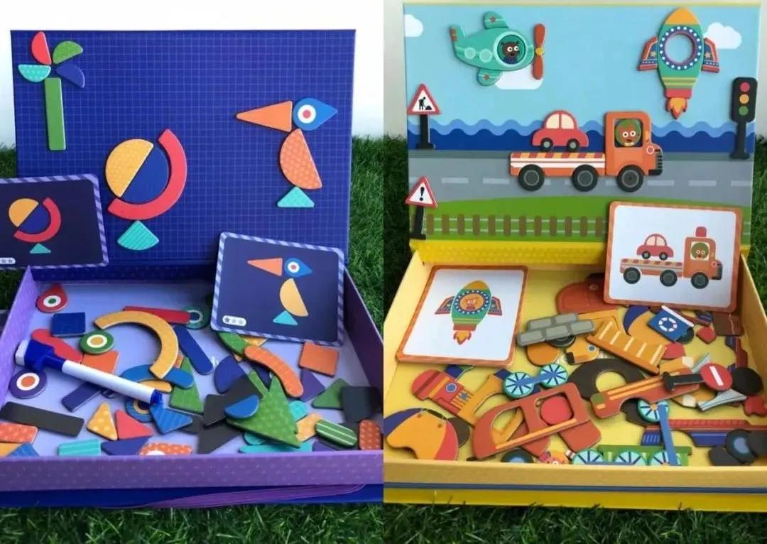 如何教宝宝玩拼图,拼图怎么拼四岁宝宝