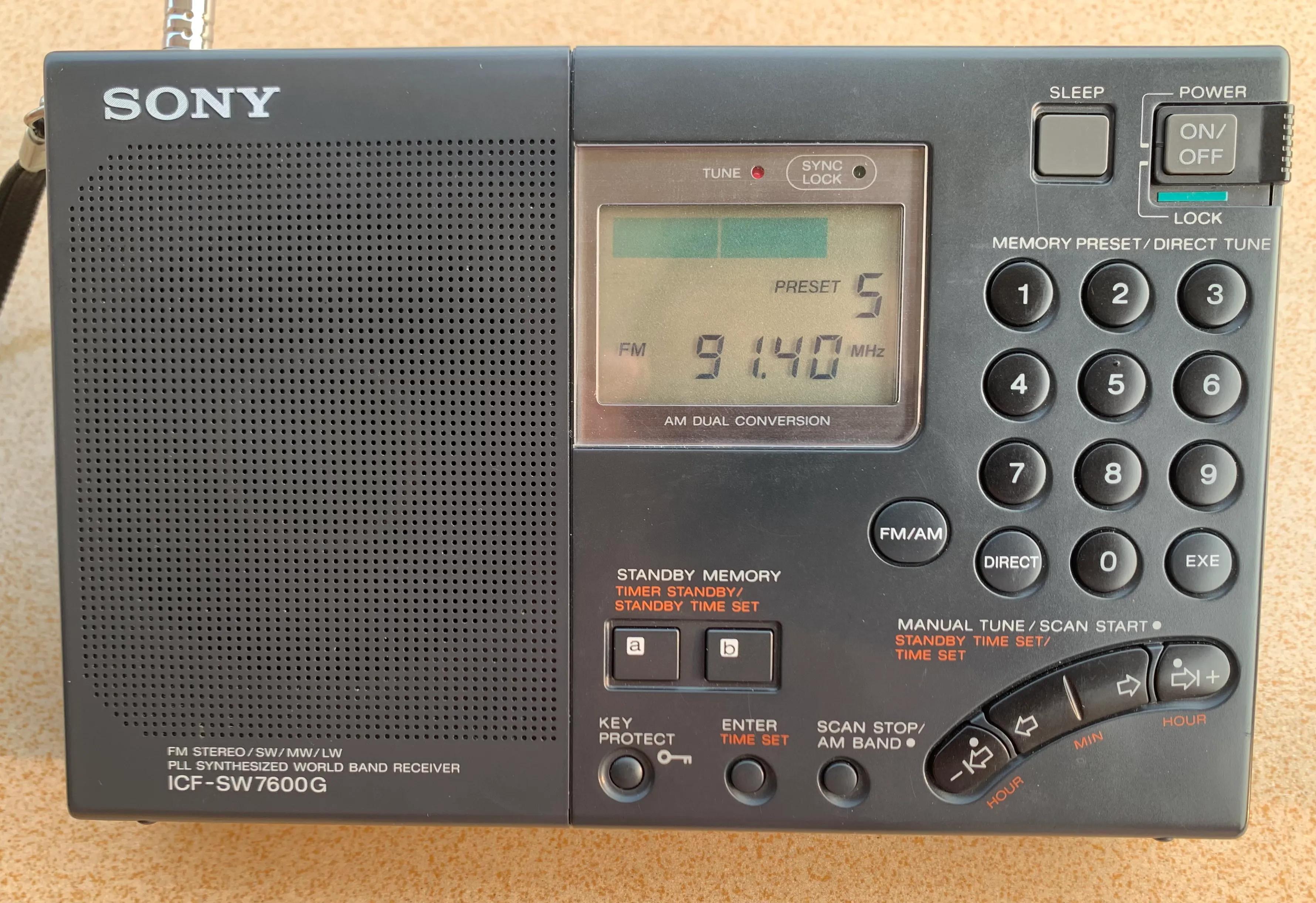 全波段袖珍收音机评测,世界四星收音机测评