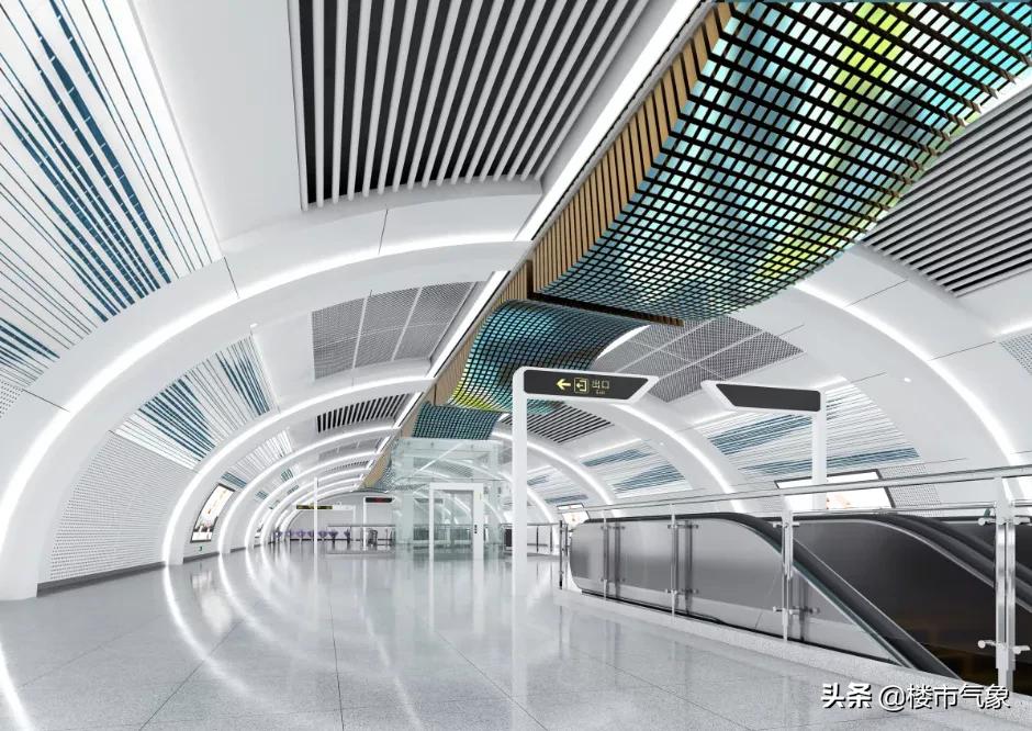 郑州地铁8号线最新装修施工,郑州地铁装修