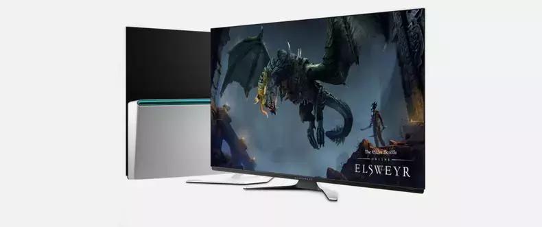 55寸外星人显示器,外星人大尺寸显示器