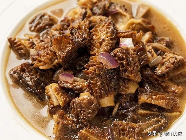 羊肚菌四大菌王,法国野生羊肚菌