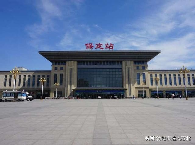 保定城市航拍,保定城市