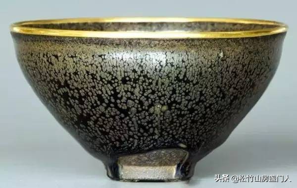 日本收藏的建盏天目曜变,日本国宝级老宋代建盏