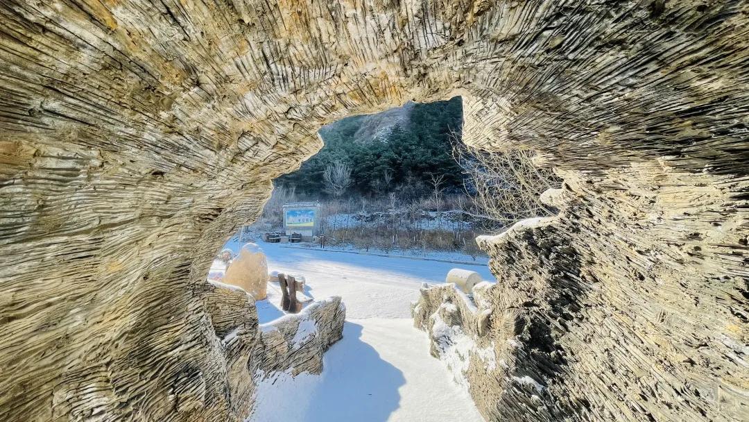 宛如仙境的景点,犹如仙境般的雪景