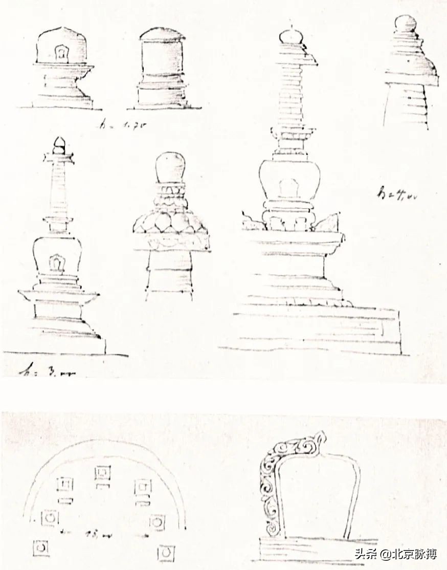 画说丨百年前德国建筑师镜头下的北京宝塔