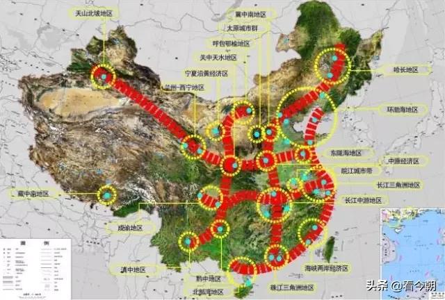 中国的神奇地方地图,中国神奇的一条线