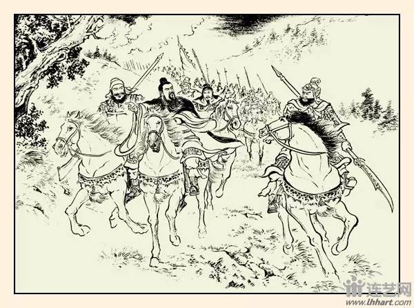 九轩征南擒方腊连环画之三,三国故事图文