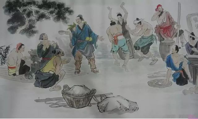 智取生辰纲七人为什么没有白胜,智取生辰纲中的白胜