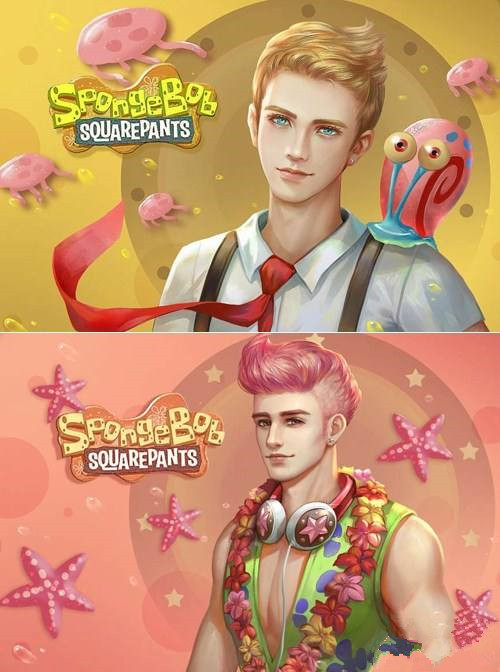 动画经典角色海绵宝宝,盘点海绵宝宝动画拟人