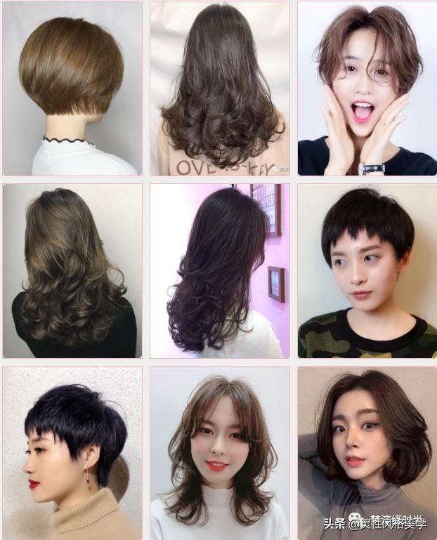 今年流行的10款短发你留过哪一款,春天发型短发