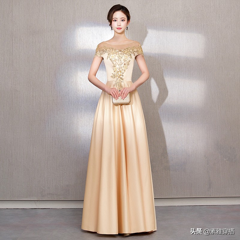名媛轻奢高级感亮片礼服,淘宝店铺推荐礼服名媛气质