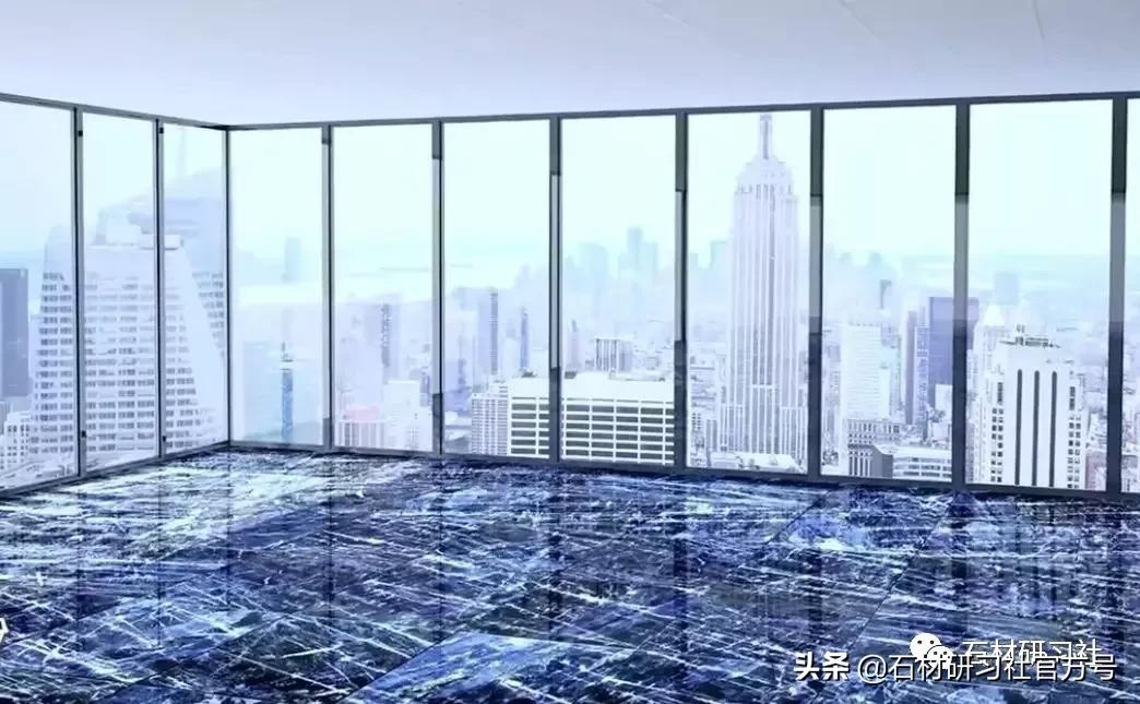 石材蓝色经典,经典蓝石材