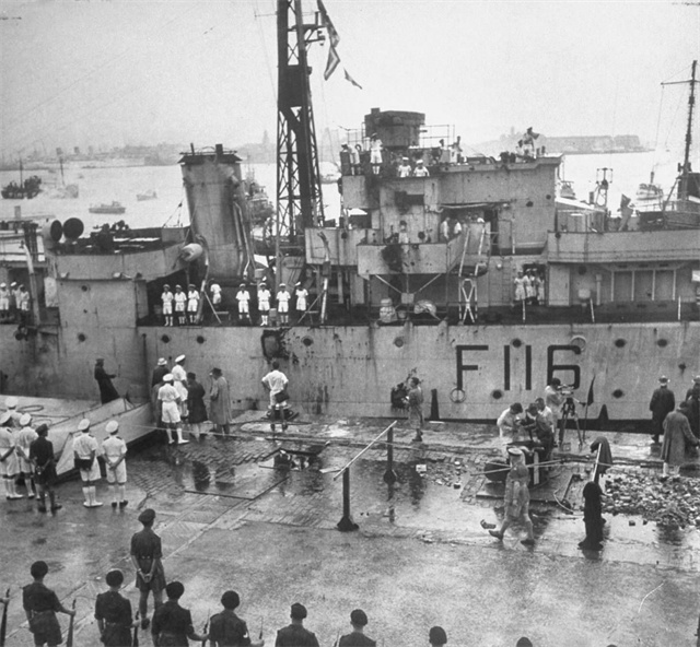 中国打英舰紫石英号是真的吗,1949年紫石英号事件