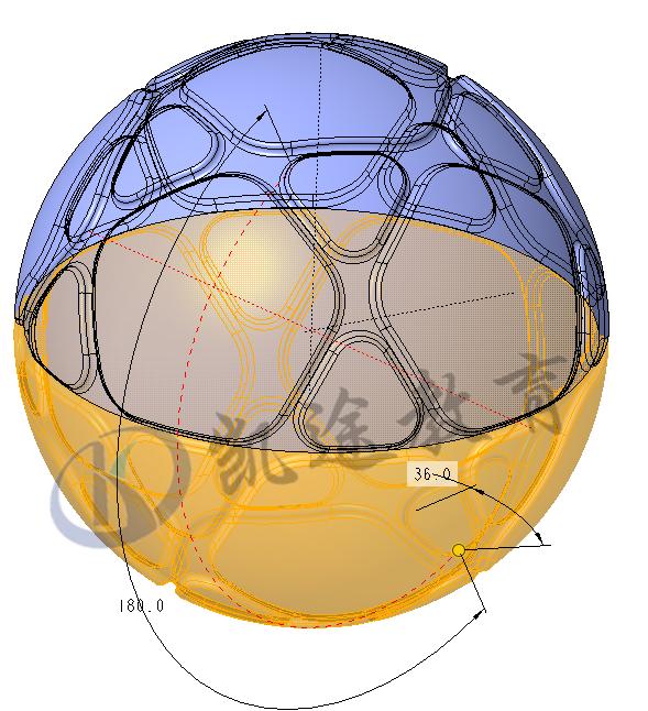 足球建模3dmax特殊方法,二十面体建模