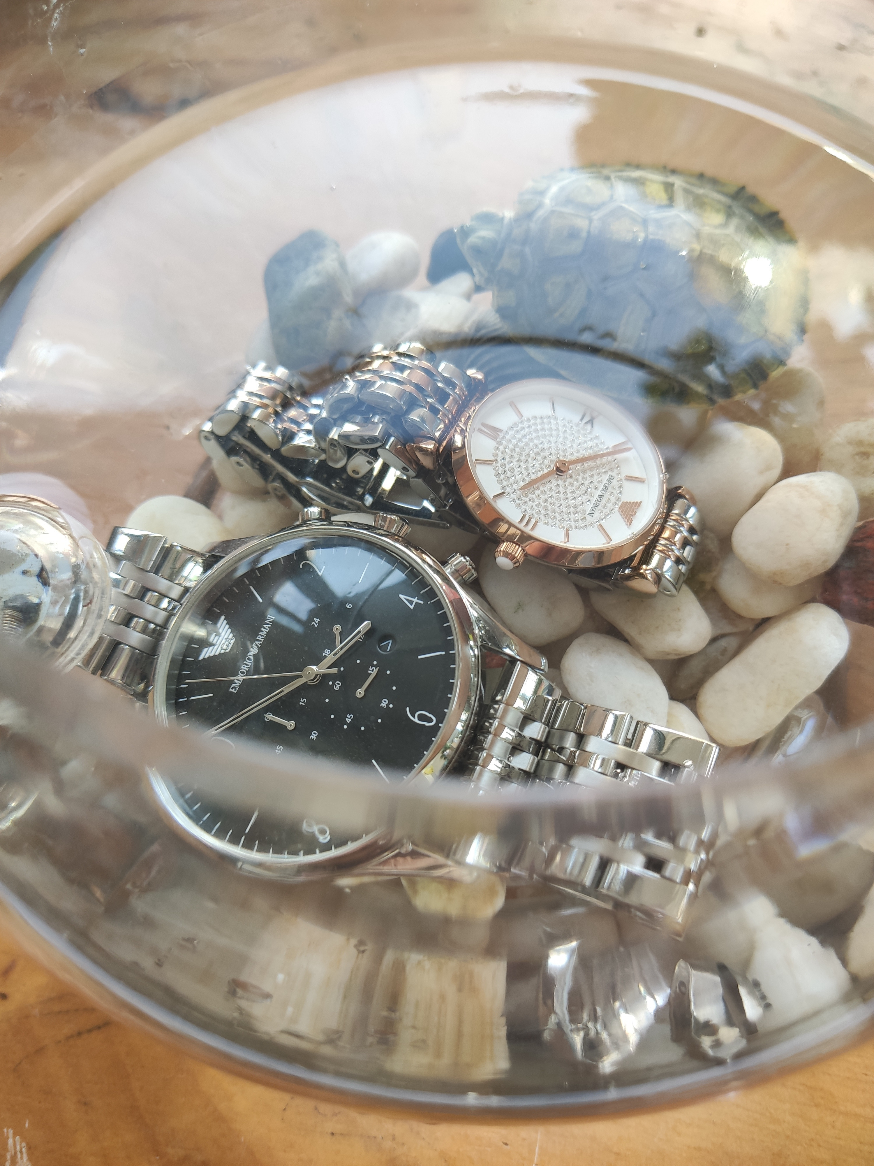 阿玛尼手表满天星镶钻女表ar11129,阿玛尼满天星手表女表上手效果