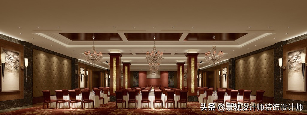 多功能厅设计案例参考图,家庭多功能厅装修效果图