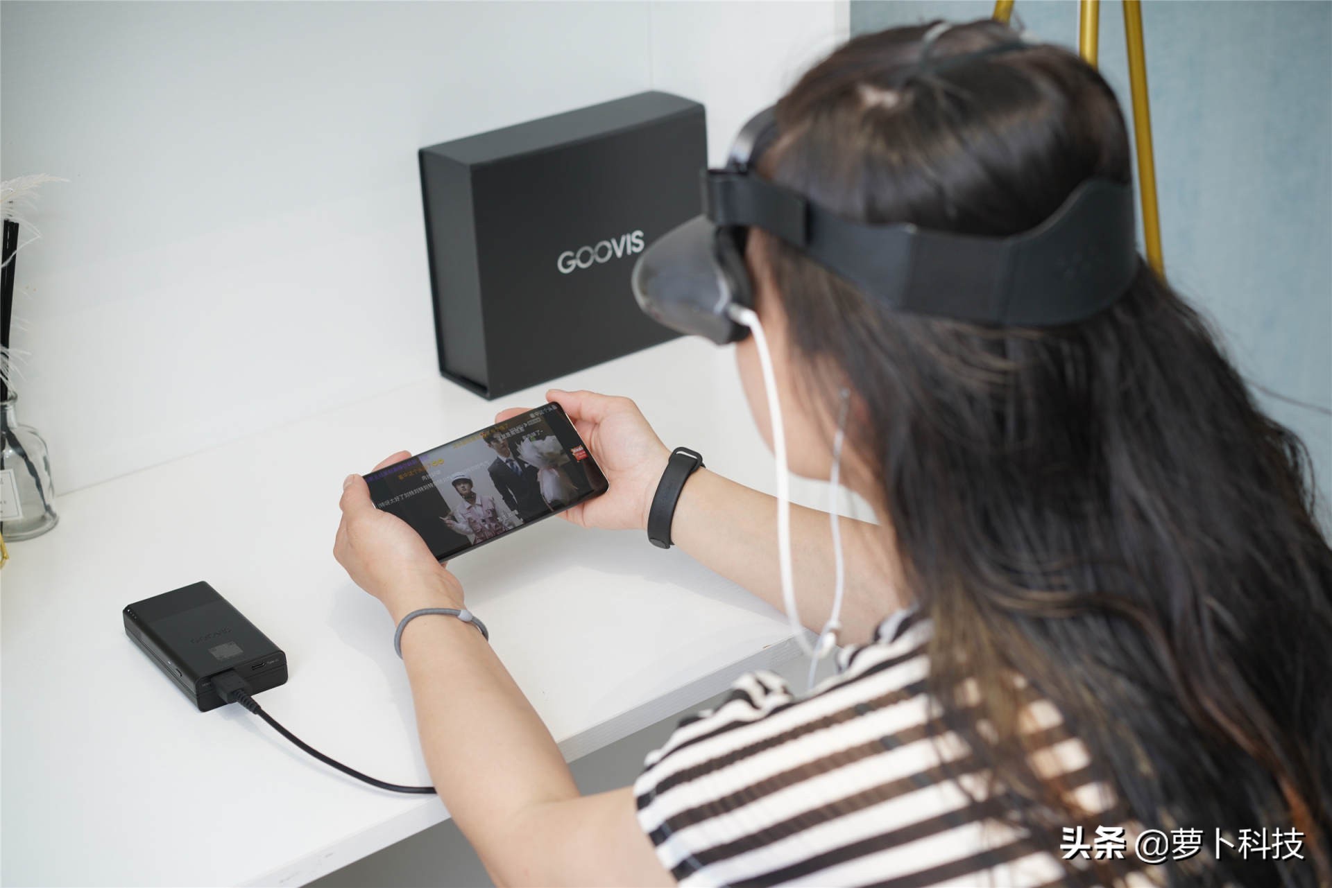 goovislite头戴显示器使用体验,可随身携带的巨幕影院