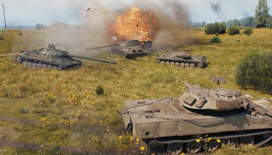 在坦克世界用了4号G，就可以尽情地魔法跳弹了