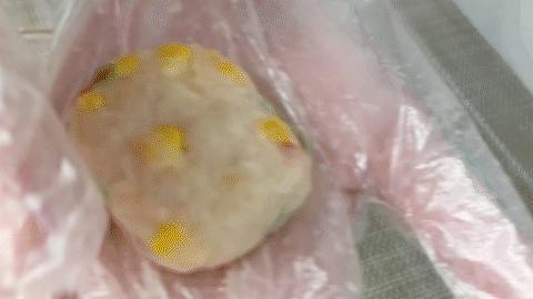 简单懒人菜牛肉芝士饼宝宝辅食,韩国奶酪鱼饼