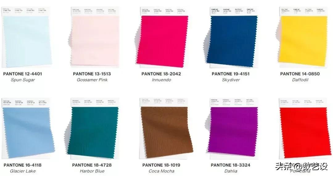 潘通色流行色,2022年春夏流行色潘通色号