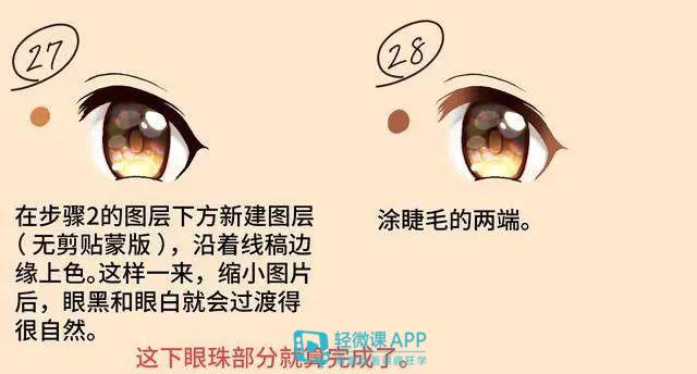 眼睛怎么画动漫眼睛最简单教程,零基础的动漫眼睛绘画教程