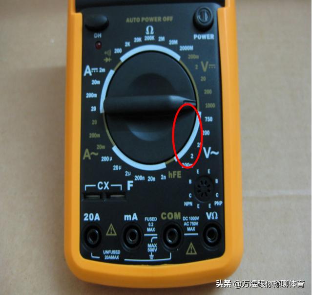 万用表保养视频教程,万用表的使用说明书终于出世了
