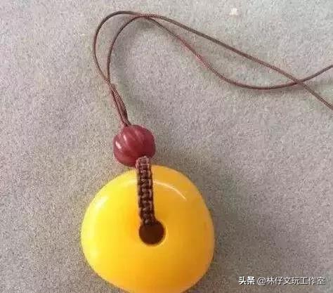佛珠手串中间绳结打法,小佛珠手串怎么穿绳打结