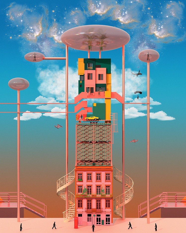 让人脑洞大开的摄影,最后的色彩视觉盛宴