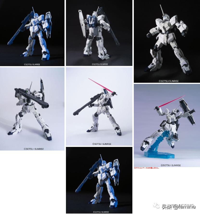 高达uc100独角兽模型开箱,高达ucrx-0